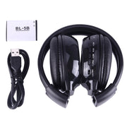 Cuffie wireless HiFi BS-N65 con FM e LCD