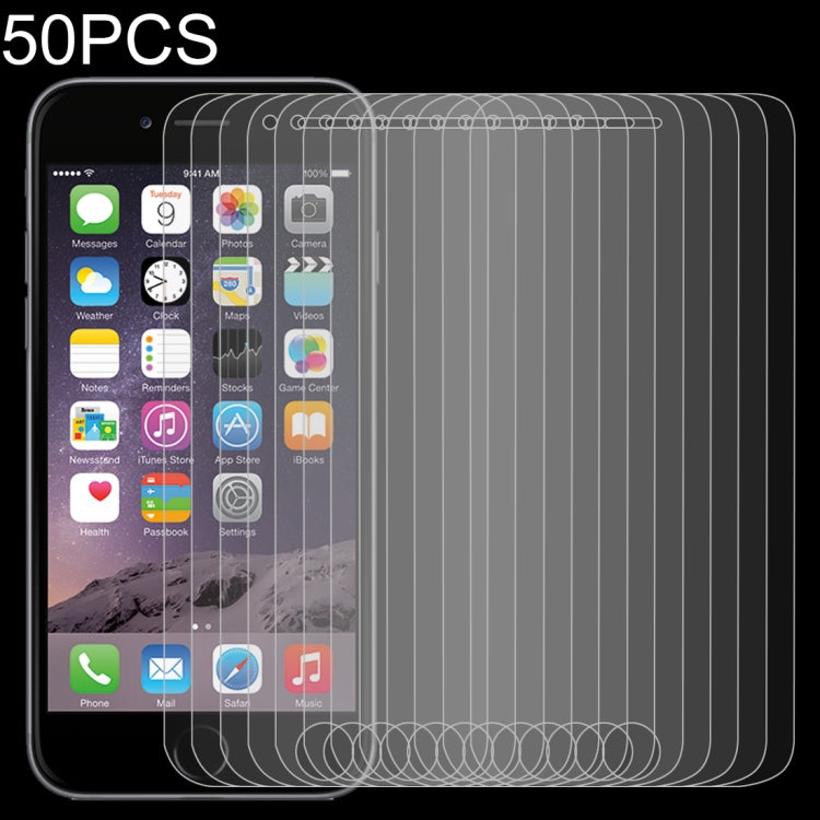 Pellicola in vetro temperato 9H 2.5D da 50 pezzi 0,26mm 9H per iPod touch 6 / touch 7, For iPod touch 6(50 PCS)