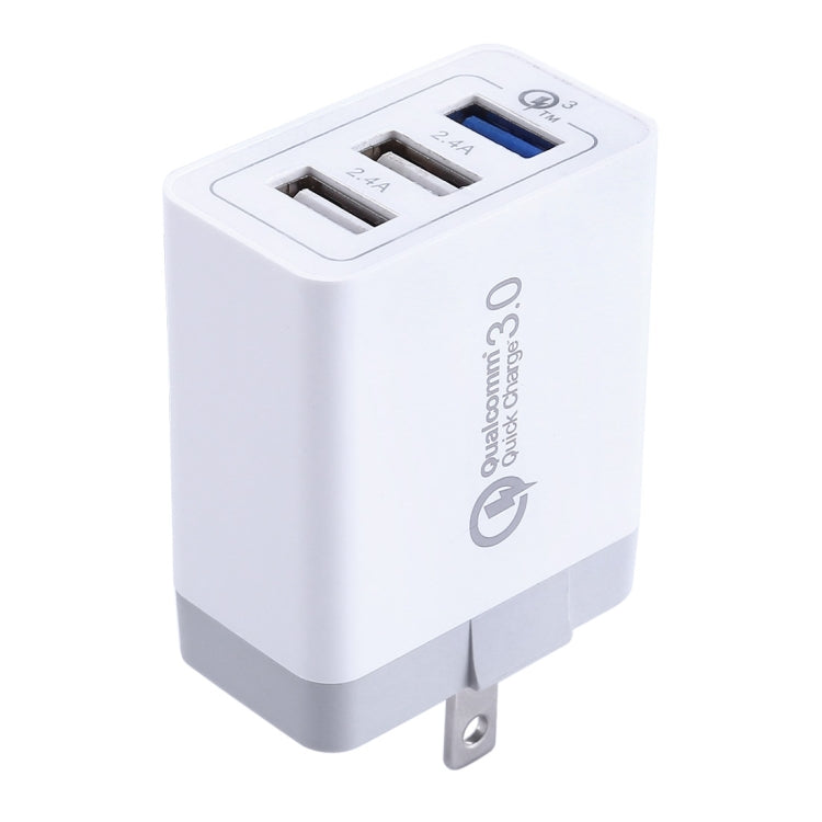 Caricatore rapido USB 3 porte per smartphone compatibili
