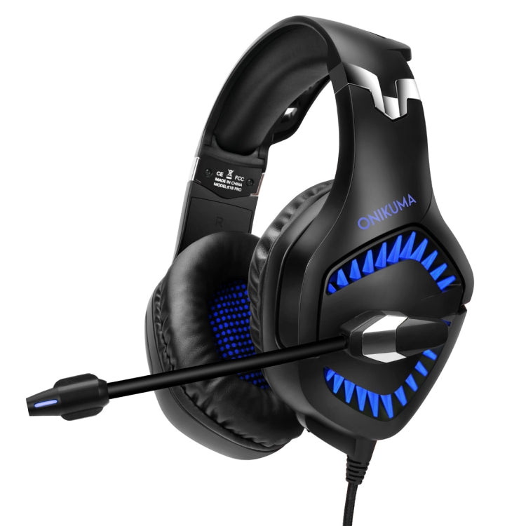 ONIKUMA K1 PRO Cuffie da gioco surround stereo con microfono e luci a LED
