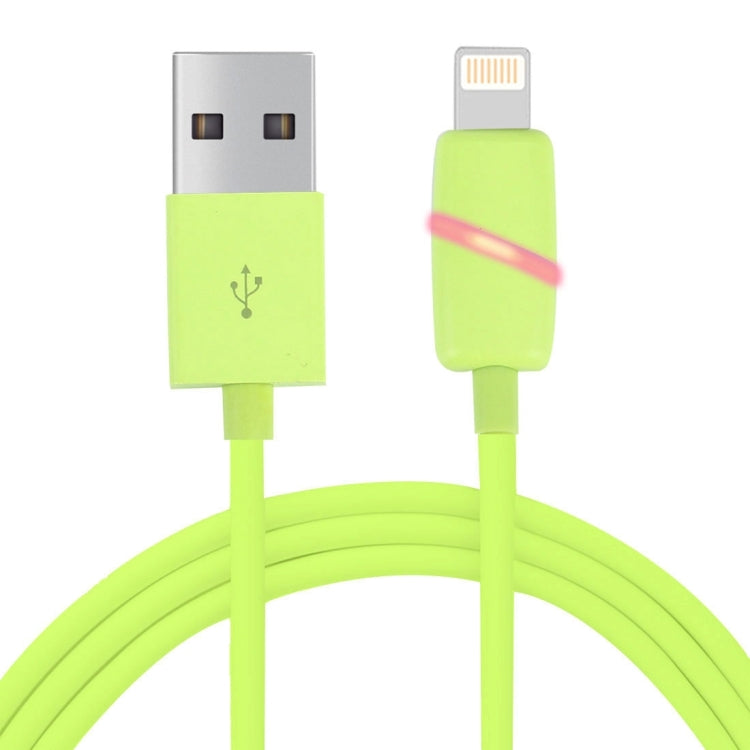 Cavo di sincronizzazione dati da 8 pin a USB in stile confezione regalo con bobina circolare da 1 m con indicatore per iPhone, iPad