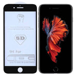 Pellicola in vetro temperato per iPhone 6 e 6s 9H 5D