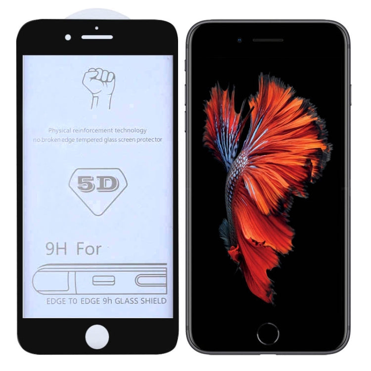 Pellicola in vetro temperato per iPhone 6 e 6s 9H 5D