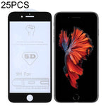 Pellicola in vetro temperato per iPhone 6 e 6s - 25 pezzi
