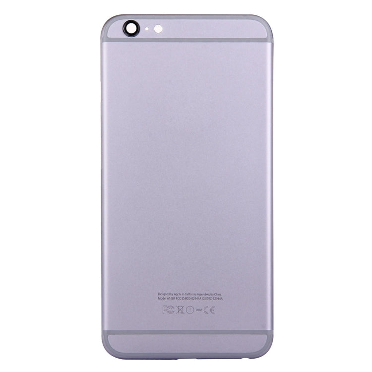 5 in 1 per iPhone 6s Plus (cover posteriore + vassoio scheda + tasto controllo volume + pulsante accensione + tasto vibrazione interruttore mute) Cover alloggiamento completo (oro+nero), For 6s Plus, For iPhone 6s Plus (with side Key)                  ...