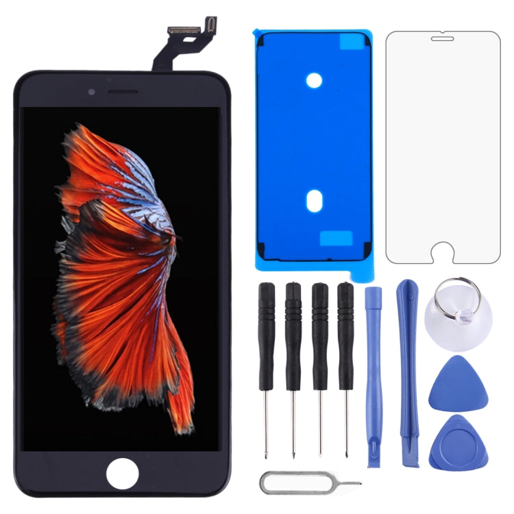 Schermo LCD e digitalizzatore assemblato completo con cornice per iPhone 6s Plus, 3 in 1 for i6S Plus White, 3 in 1 for i6S Plus Black