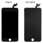 Schermo LCD originale iPhone 6S Plus bianco e nero
