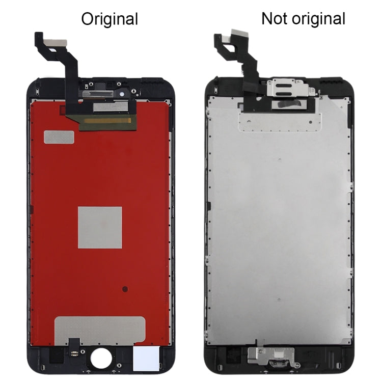 Original LCD Screen and Digitizer Complete Assembly for iPhone 6S Plus, i6S Plus Original White, i6S Plus Original Black