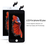 Schermo LCD originale iPhone 6S Plus bianco e nero
