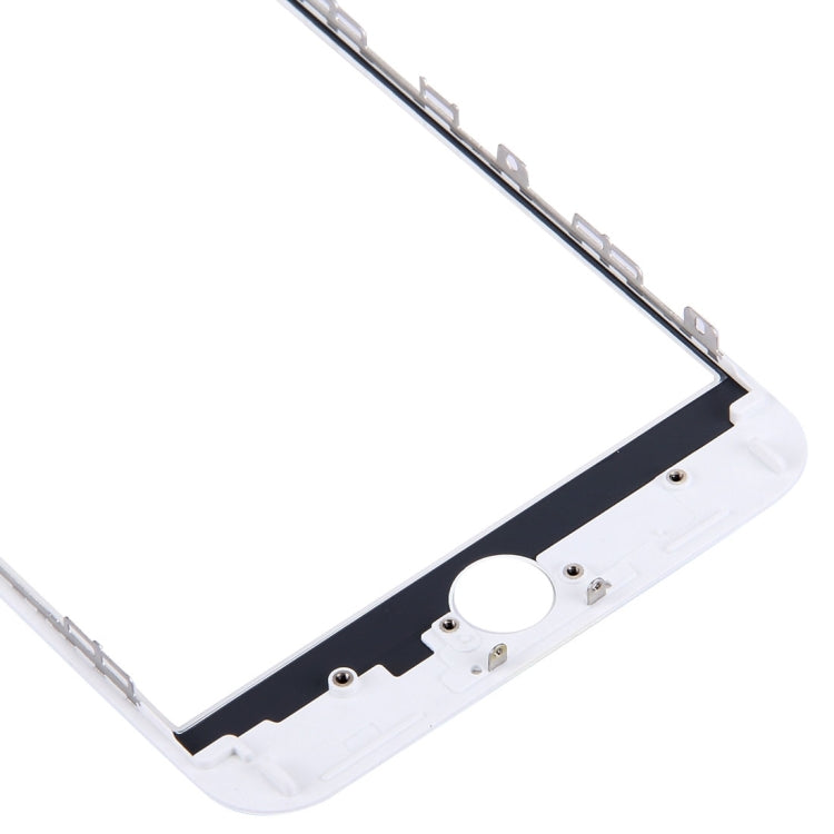 Lente esterna in vetro dello schermo anteriore con cornice della cornice dello schermo LCD anteriore e adesivo OCA otticamente trasparente per iPhone 6s Plus, For iPhone 6s Plus (Frame+OCA)