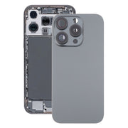For iPhone 16 Pro Max Original Glass Battery Back Cover with Camera Lens Cover
