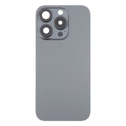 For iPhone 16 Pro Max Original Glass Battery Back Cover with Camera Lens Cover