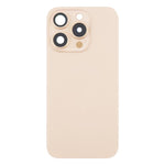Per iPhone 16 Pro Max Cover posteriore in vetro originale con batteria e copriobiettivo della fotocamera + magnete MagSafe, For iPhone 16 Pro Max(Original with MagSafe).