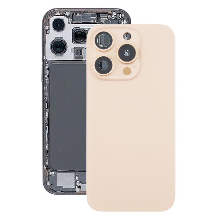 Per iPhone 16 Pro Max Cover posteriore in vetro originale con batteria e copriobiettivo della fotocamera + magnete MagSafe, For iPhone 16 Pro Max(Original with MagSafe).