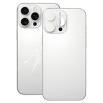 Per iPhone 16 Pro Max Facile sostituzione Grande foro per fotocamera Copertura posteriore in vetro della batteria, For iPhone 16 Pro Max (Not Disassemble).
