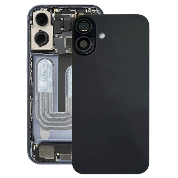 Per iPhone 16 Plus Cover posteriore batteria con copriobiettivo fotocamera, For iPhone 16 Plus