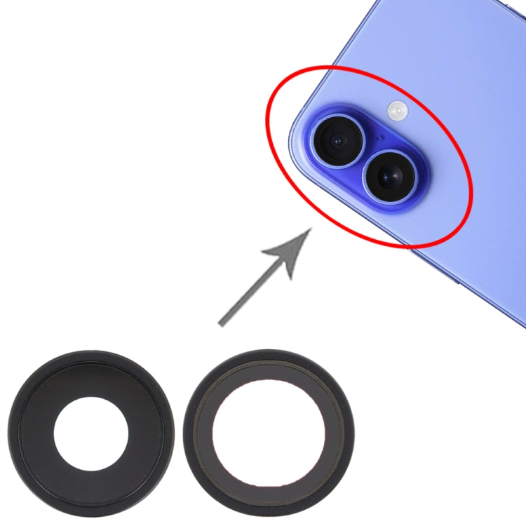 Per iPhone 16/16 Plus Copriobiettivo fotocamera posteriore, For iPhone 16 / 16 Plus, For iPhone 16 / 16 Plus(Green), For iPhone 16 / 16 Plus (Blue)