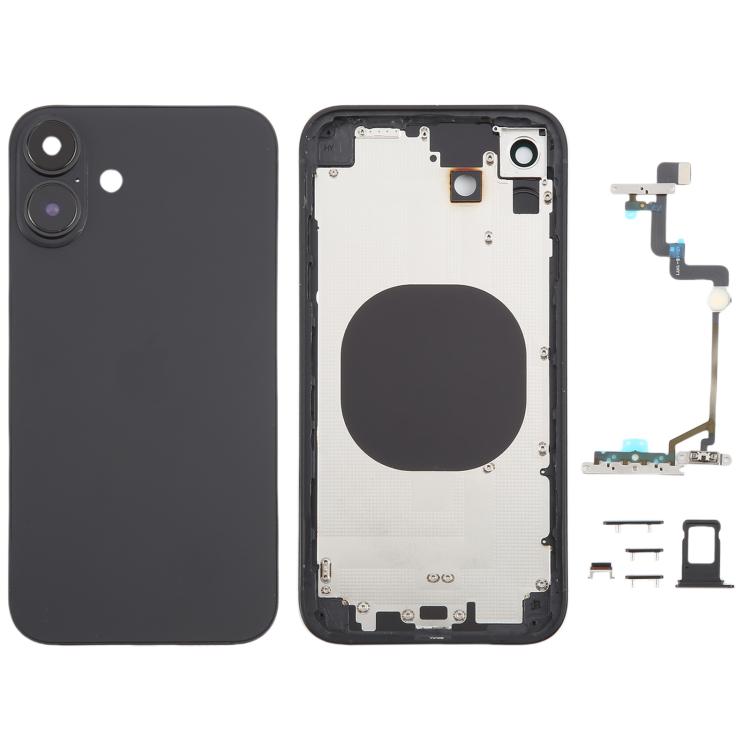 Cover posteriore effetto iPhone 16 per iPhone XR