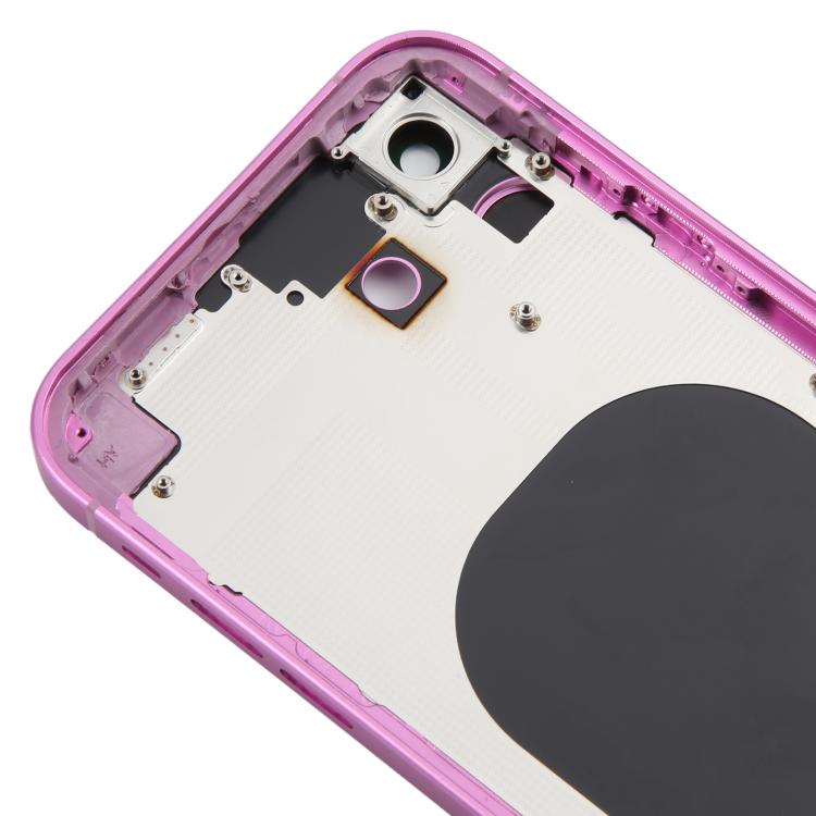 Cover posteriore con aspetto imitazione di iP16 per iPhone XR, Black, Pink, Green, Blue, White