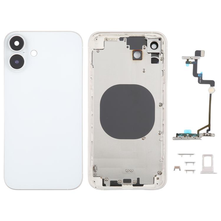 Cover posteriore effetto iPhone 16 per iPhone XR