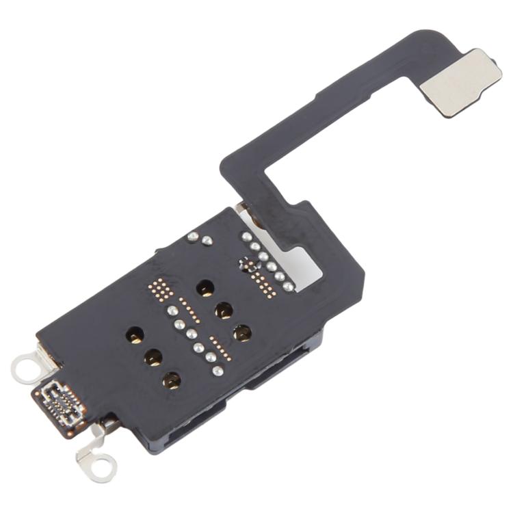 For iPhone 16 Plus Single SIM Card Holder Socket with Flex Cable, For iPhone 16 Plus (Single Card)