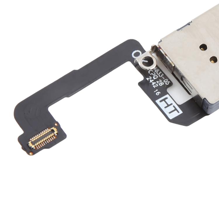 For iPhone 16 Plus Single SIM Card Holder Socket with Flex Cable, For iPhone 16 Plus (Single Card)