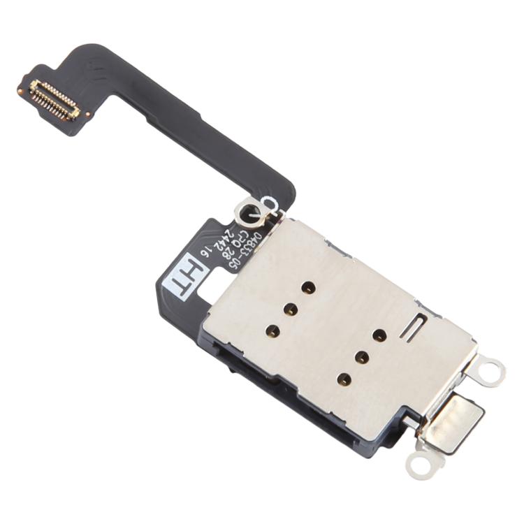 For iPhone 16 Dual SIM Card Holder with Flex Cable, For iPhone 16 (Dual Card)