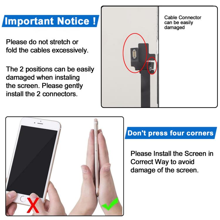 Schermo LCD Incell sostitutivo per iPhone 16