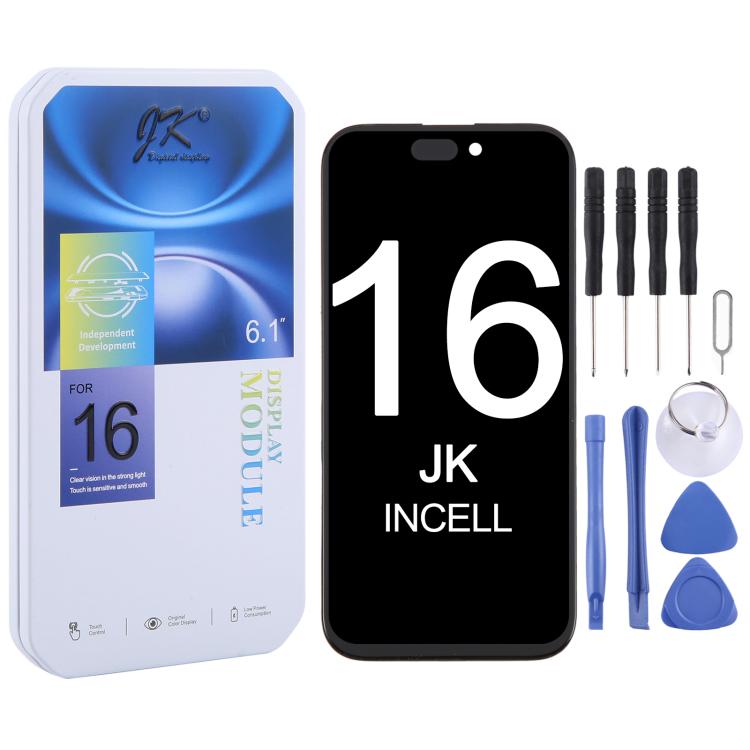 JK incell LCD Screen for iPhone 16, For iPhone 16(incell)