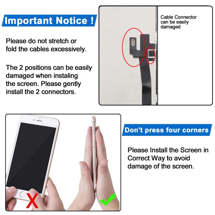 Display LCD Incell sostitutivo per iPhone 16 Plus