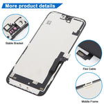 Display LCD Incell sostitutivo per iPhone 16 Plus