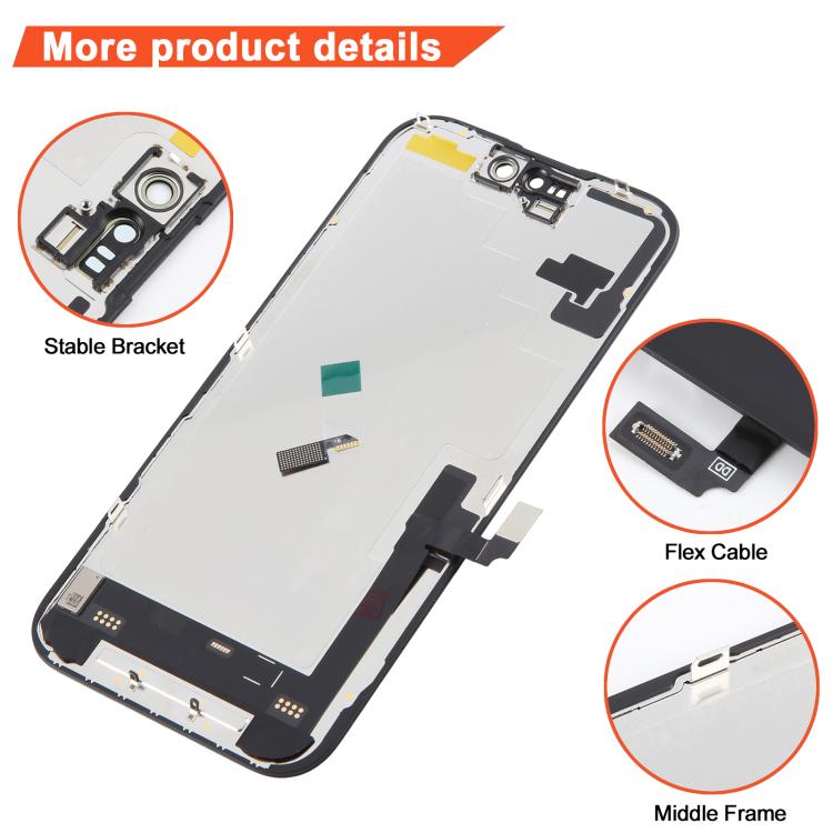 For iPhone 16 DD Soft OLED Screen, Remove IC Need Professional Repair, For iPhone 16 DD(Soft OLED)