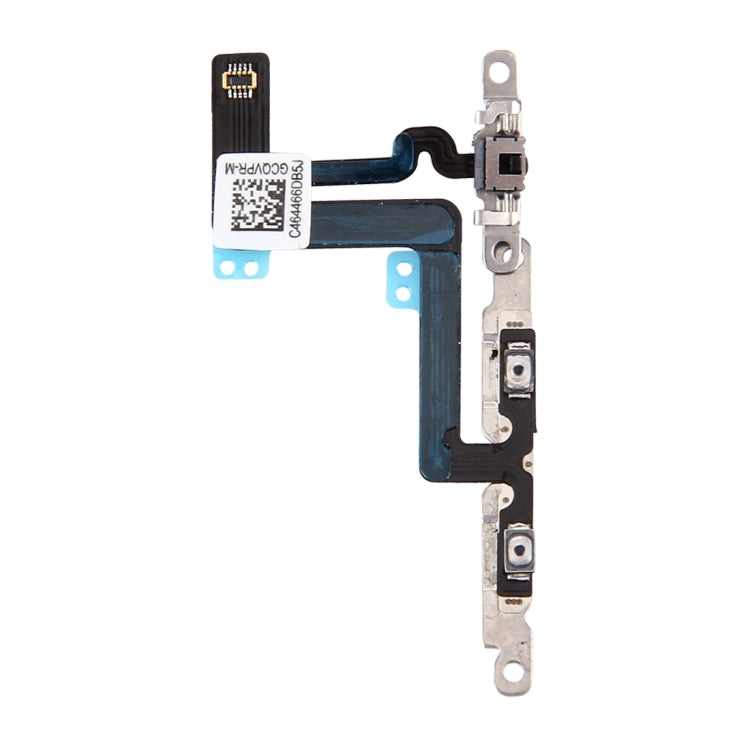 Volume Button &amp; Mute Switch Flex Cable with Bracket for iPhone 6 Plus, iPhone 6 Plus