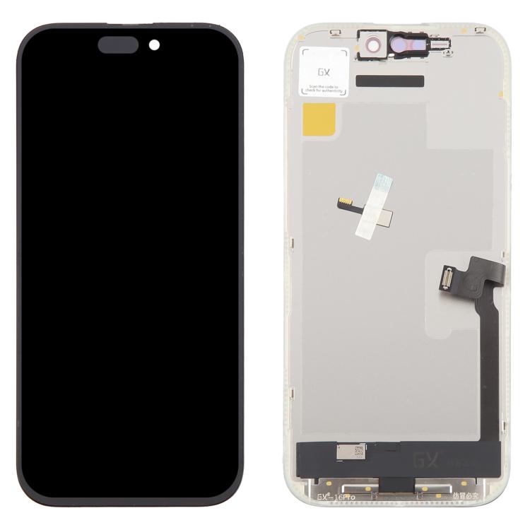 Schermo OLED rigido GX per iPhone 16 Pro, For iPhone 16 Pro