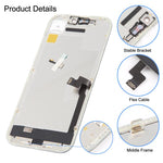 Schermo OLED rigido GX per iPhone 16 Pro, For iPhone 16 Pro