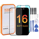 Schermo OLED morbido HXL per iPhone 16, For iPhone 16