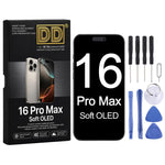 Schermo DD Soft OLED per iPhone 16 Pro Max, For iPhone 16 Pro Max (Soft OLED)