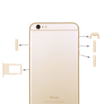 4 in 1 per iPhone 6 Plus (vassoio scheda + tasto controllo volume + pulsante accensione + tasto vibrazione interruttore mute), For iPhone 6 Plus
