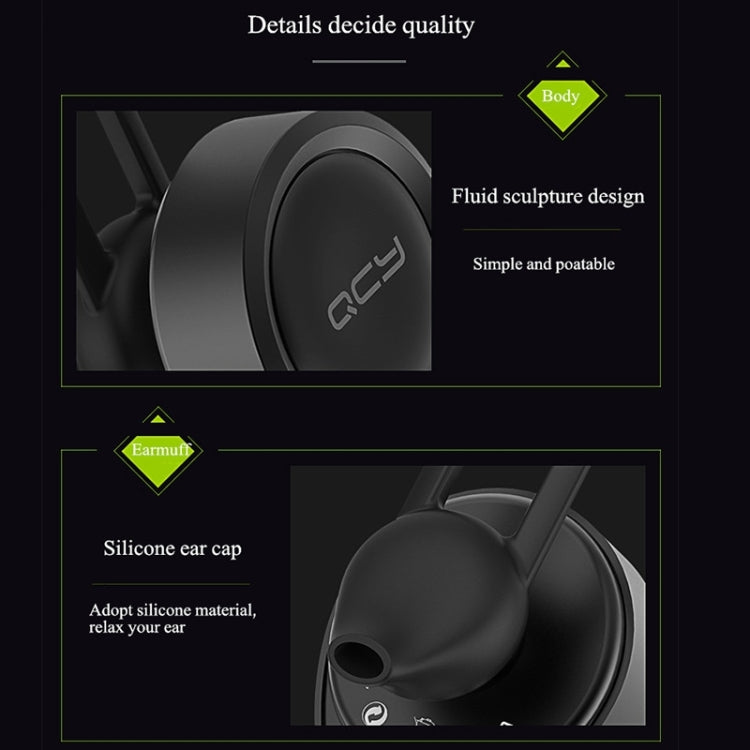 QCY J11 Auricolare Bluetooth 4.1 Wireless