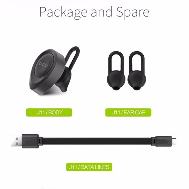 QCY J11 Auricolare Bluetooth 4.1 Wireless