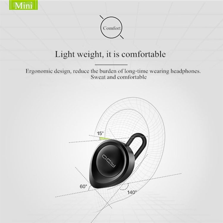 QCY J11 Auricolare Bluetooth 4.1 Wireless