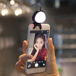 Luce LED selfie universale per smartphone iPhone e Android