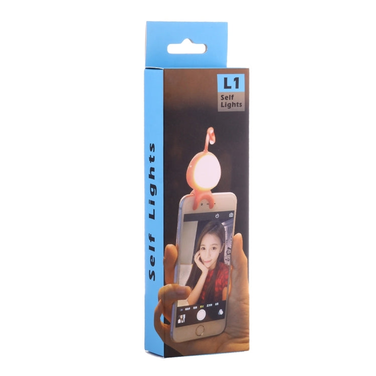 Luce LED selfie universale per smartphone iPhone e Android