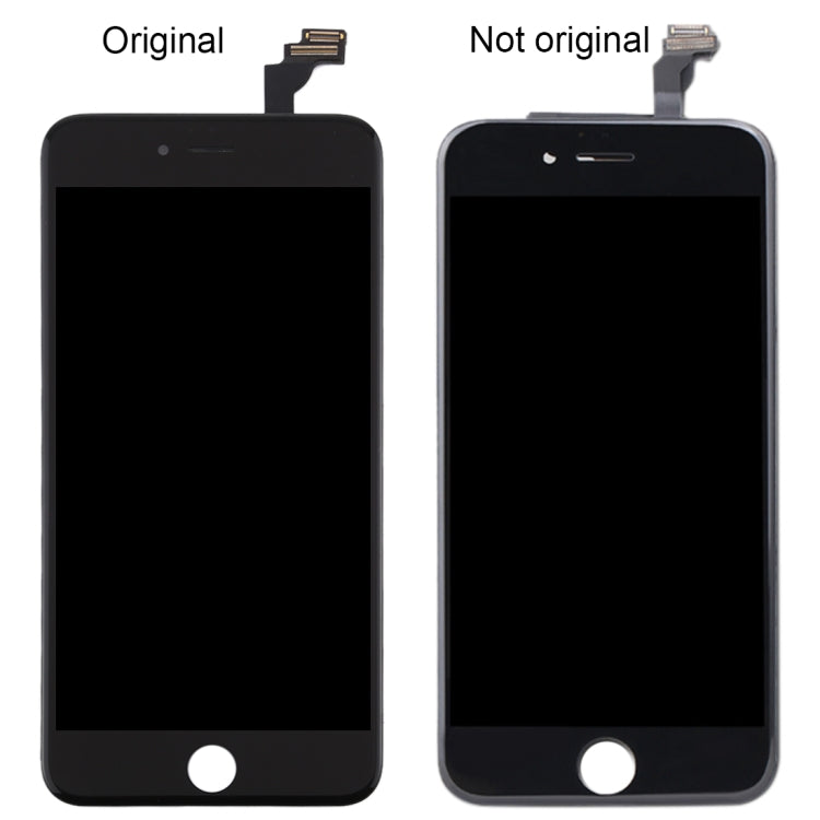 Original LCD Screen and Digitizer Complete Assembly for iPhone 6 Plus, i6 Plus White, i6 Plus Black