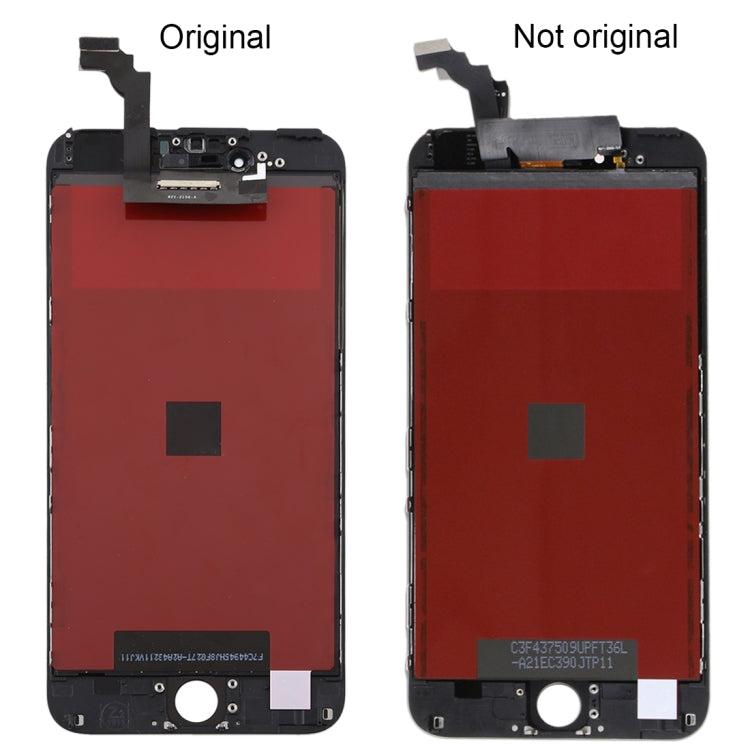 Original LCD Screen and Digitizer Complete Assembly for iPhone 6 Plus, i6 Plus White, i6 Plus Black