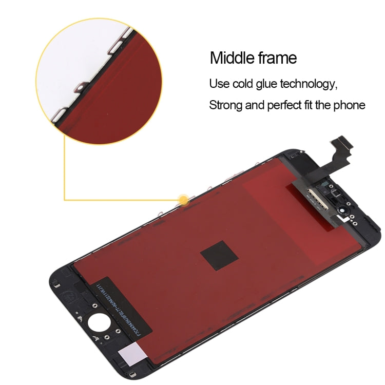 Original LCD Screen and Digitizer Complete Assembly for iPhone 6 Plus, i6 Plus White, i6 Plus Black