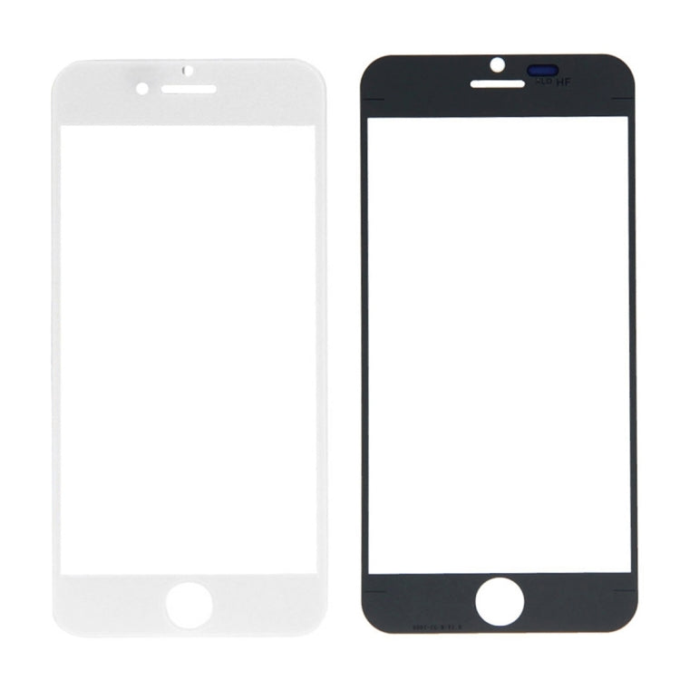 5pcs Black + 5pcs White for iPhone 6 Plus Front Screen Outer Glass Lens, For iPhone 6 Plus (10PCS)