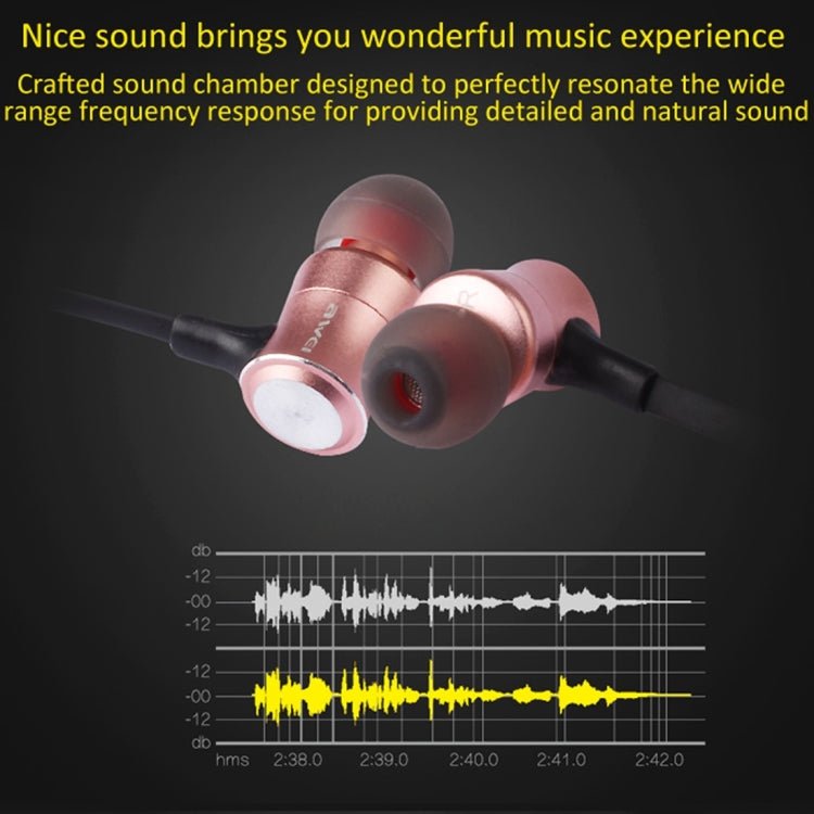 Auricolare Bluetooth magnetico sportivo wireless AWEI A921BL con controllo via cavo + microfono