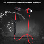 Auricolare Bluetooth magnetico sportivo wireless AWEI A980BL con controllo via cavo, supporto per chiamate in vivavoce