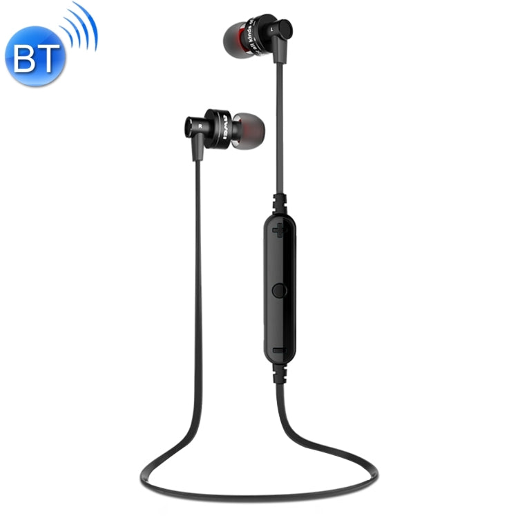 Auricolare stereo Bluetooth sportivo wireless AWEI A990BL con controllo via cavo + microfono, supporta chiamate in vivavoce